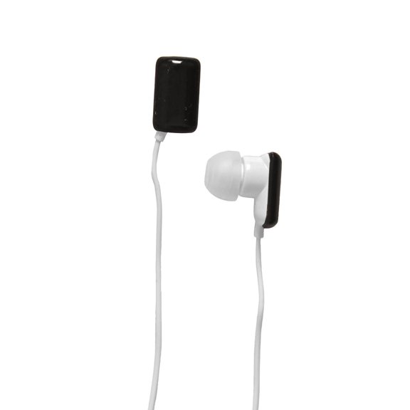 Sundries Gum Earbud Headphones- Black