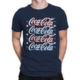 thumbnail image 2 of Officially Licensed Coca Cola Patriotic Stars Design Men's T-shirt, 2 of 3