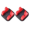 thumbnail image 1 of 2pcs Silicone Car Phone Holder Universal Self-adhesive Smart Phone Bracket Mobile Phone Mount for Smartphone GPS Device (Red), 1 of 6