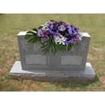 Mainstays 27.75" Artificial Flowers Headstone Spray, Peony, Hydrangea
