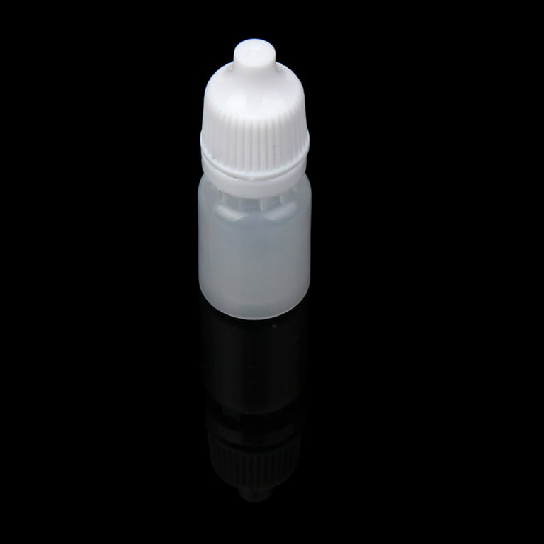 10-100Pcs 5-100ML Empty Plastic Squeezable Dropper Bottles Care Liquid  Droppers