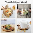 thumbnail image 4 of Cookware Glass Stovetop Pot with Lid, Pasta 64oz High Borosilicate Glass Saucepan, Resilient Heat Resistant Coffee Tea Milk Cooking Pot, Noodle Soup Cookware Transparent with Cover, 4 of 7