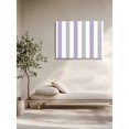 thumbnail image 5 of Purple Grey Stripe Wall Art for Living Room,Canvas Picture Wall Decor for Bathroom Bedroom,Modern Farmhouse Vertical Striped Painting Artwork for Office Kitchen Hallway Dining Room Home Decor 16"x20", 5 of 8