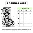 thumbnail image 6 of COEQINE Cow Print Leg Cast Covers 2 PCS Short Foot Cast Cover Cast Protector Cover Size S Easy to Put on Outdoor Protection Leg Cover Fashionable Leg Cast Cover Sock for Women Girls, 6 of 7