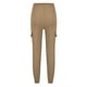 thumbnail image 4 of Gibobby Pantalones cargo para mujer Pantalones casuales de con múltiples bolsillos para damas Pantalones de cuerda con corsé de cintura elástica(Caqui,CH), 4 of 4