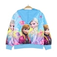 thumbnail image 2 of Disney nueva primavera otoño Frozen 2 Anna Elsa niños niñas abrigo invierno bebé niños salida ropa con capucha prendas de vestir chaqueta Clothing6T Gao Jinjia LED, 2 of 2