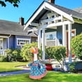 thumbnail image 6 of Casual Porch Goose Outfit, Weatherproof Fabric Sculpture Costume, Rustic Yard Decoration, Removable Holiday Accessory for Outdoor Lawn, Garden and Entryway Display, 6 of 6
