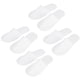 thumbnail image 1 of Pantuflas desechables blancas, 50 pares de pantuflas de viaje desechables blancas, pantuflas para invitados elaboradas con cuidado, 1 of 12