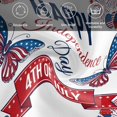 thumbnail image 6 of 4th of July Cloth Napkins, Independence Day USA Flag Butterfly Watercolor Washable and Reusable Dinner Napkins Set of 6, Table Napkin for Kitchen Party Birthday Wedding Hotel Housewarming 20"x20", 6 of 9