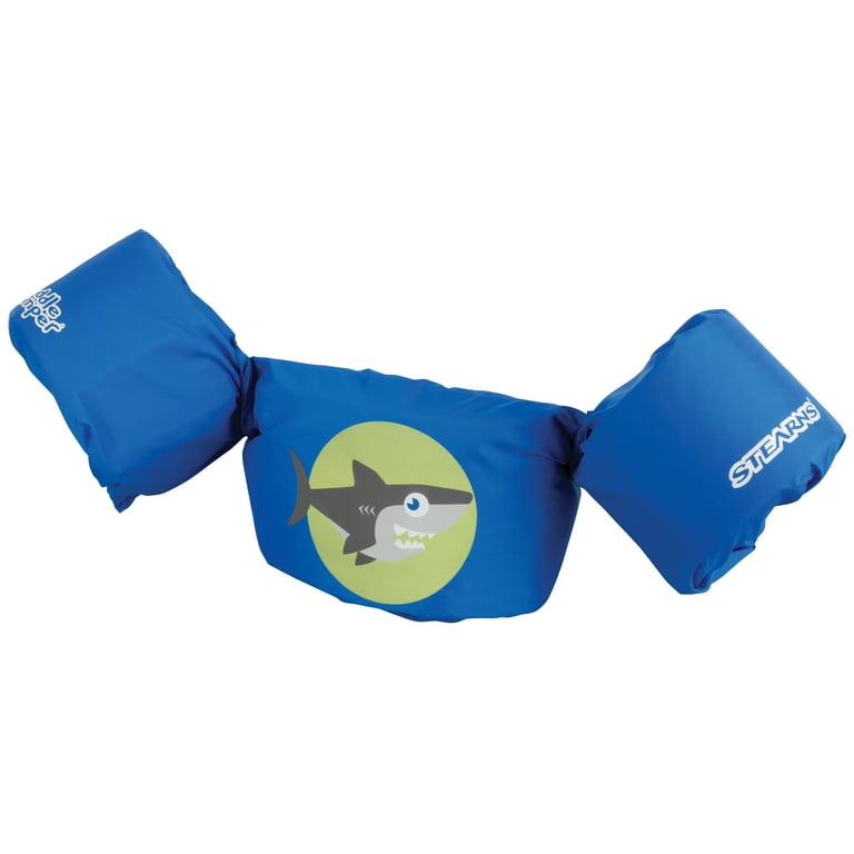 Stearns Puddle Jumper Child Life Jacket Blue Shark Coast Guard Approved Walmart