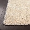 thumbnail image 6 of SAFAVIEH Charlotte Solid Plush Shag Area Rug, Ivory, 4' x 6', 6 of 9