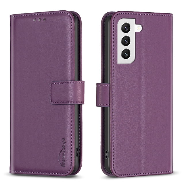 Compatible with Samsung Galaxy S22 5G Wallet Case with Card Slots Magnetic Closure Flip Folio Cover