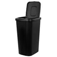 thumbnail image 6 of DreamyTrendy 13 Gallon Kitchen Trash Can with Lid, Heavy-Duty Plastic Garbage Bin, Odor-Proof & Leak-Proof Design for Home, Office, or Bathroom Black, 6 of 9