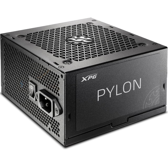 Fuente de Poder PC 750W Gamer XPG PYLON 80 Plus Bronze negro