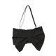 thumbnail image 5 of Bolso de hombro con lazo arrugado para mujer, bolso ligero tipo tote para la calle, regalo para uso diario. Negro, 5 of 9
