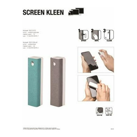 

Screen Kleen RSCL15SL Travel Size Screen Cleaner 15ml Spray + Wipe - Quantity 12