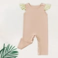 thumbnail image 5 of guohui Newborn Bodysuit Fashionable Solid Romper Summer Clothes for 12 to 18 months, 5 of 8