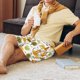 thumbnail image 5 of Fotbe Tiger Lion Pantalones Cortos de Pijama para Hombre, Ropa de Dormir, Pantalones de Pijama Cortos para Hombre-Large, 5 of 6