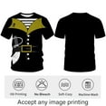 thumbnail image 3 of WHNBCW Men's Shirt With an Image of Men's Pirate Costume, Funny Pirate T-Shirt, 3 of 7