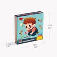 thumbnail image 4 of Wooden Puzzle Board Geometry Jigsaw Set Kids Children Educational Toy, 4 of 4
