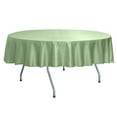 thumbnail image 2 of Ultimate Textile Reversible Shantung Satin - Majestic 60-Inch Round Tablecloth, 2 of 4