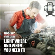 Bell + Howell Bionic Rechargeable Work Light Multidirectional 750 Lumens Garage Camping Light