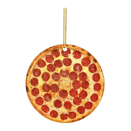 

Christmas Tree Pizza Decoration Bedside Car Pendant Christmas Decoration Home Office Cute And Interesting Acrylic Decoration Hot Sale Clearance