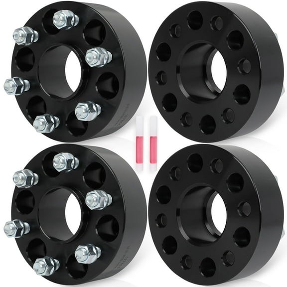 SCITOO 4Pcs 6x120 Wheel Spacers 2 inch Bore 66.9mm Studs 14x1.5 6 Lug Wheel Spacers Fit for GMC Acadia 2017-2023,for Chevrolet Traverse 2018-2023