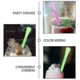 thumbnail image 2 of 400-piece Bulk Pack Of Reusable Slush And Ice Cream Straws For Sipping Beverages, 2 of 3