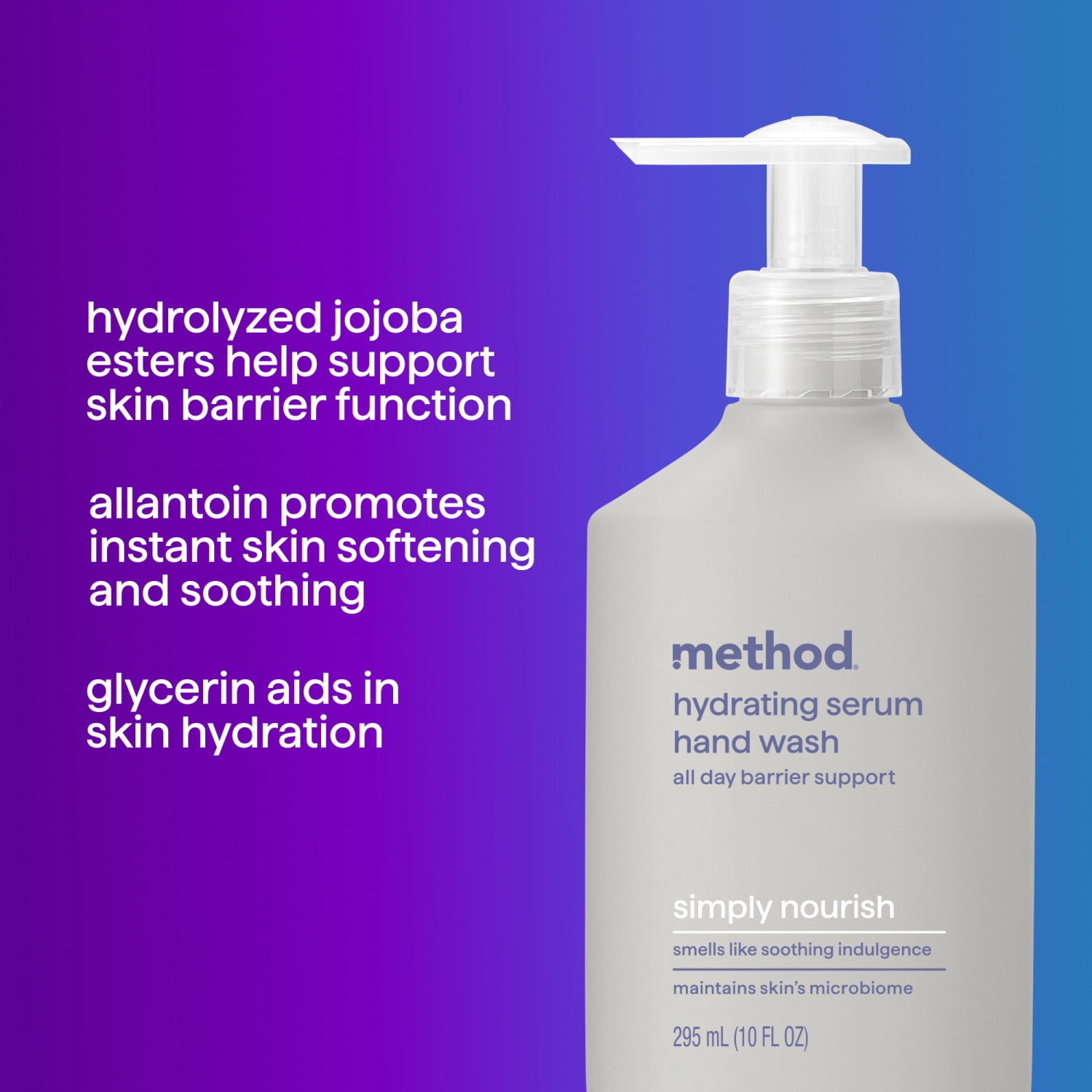 Method Hand Wash, Hydrating Serum, Simply Nourish, 10 fl oz
