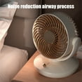 thumbnail image 7 of XGFHYJEH Desk Fan, Box Fan, Small Fan, Box Fan Clearance, Small Desk Fan, Small Fans for Desk, Portable Personal Quiet Electric Fan for Home, Plastic, 7 of 7