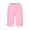 ac7 Pink, variant on Girls Long Shorts Size 12-13 Girls Casual Bermuda Shorts Striped Cuffs Kids Knee Length Summer Shorts Drawstring Short Pants with Pockets