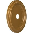 thumbnail image 2 of Ekena Millwork 22"OD x 3 1/2"ID x 1 1/2"P Traditional Thermoformed PVC Ceiling Medallion (Fits Canopies up to 13 1/2"), Universal Aged Metallic Vintage Gold, 2 of 10