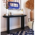 thumbnail image 4 of TOV Furniture Braden Black Acacia Wood Desk/Console Table With Brass Accent, 4 of 8
