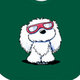 thumbnail image 4 of Inktastic Summertime Maltese Boys or Girls Baby Bib, 4 of 4