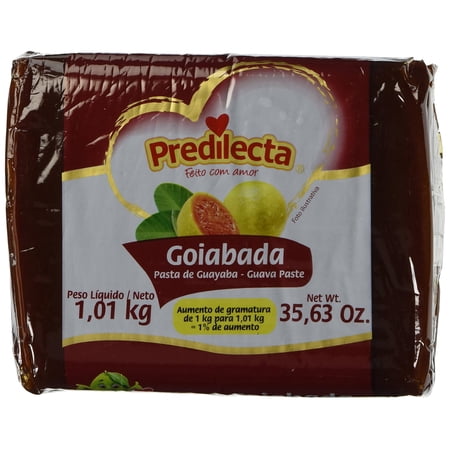 Guava Paste w/ Fruit Pieces 35.63 oz (PACK OF 01) | Goiabada Cascão 1.01kg