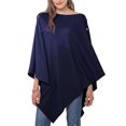 thumbnail image 1 of Capa tipo poncho de punto suave para señorita Shorthair, 100 cm, con forma de chal, 1 of 7