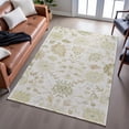 thumbnail image 6 of Addison Rugs Mayfield Premium Machine Washable Traditional Global Ivory Rectangle Rug, 3' x 5', 6 of 6