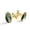 Color 4, variant on Men's Classic Stainless Steel, Navy Blue Pineapple Pattern Cufflinks Business Wedding Shirts, Golden