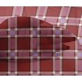 thumbnail image 4 of oneOone Tissu en Viscose Chiffon à Carreaux Tartan Imprimé au Mètre 42 Pouces de Large, 4 of 4