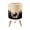 Color 1, variant on Small Trash Can with Lid Nautical Boat Helm Compass Lighthouse Rustic Style Beach 1.8 Gallon Dog Proof Trash Can Round Garbage Can Waste Bin Wastebasket for Bathroom Bedroom Living Room