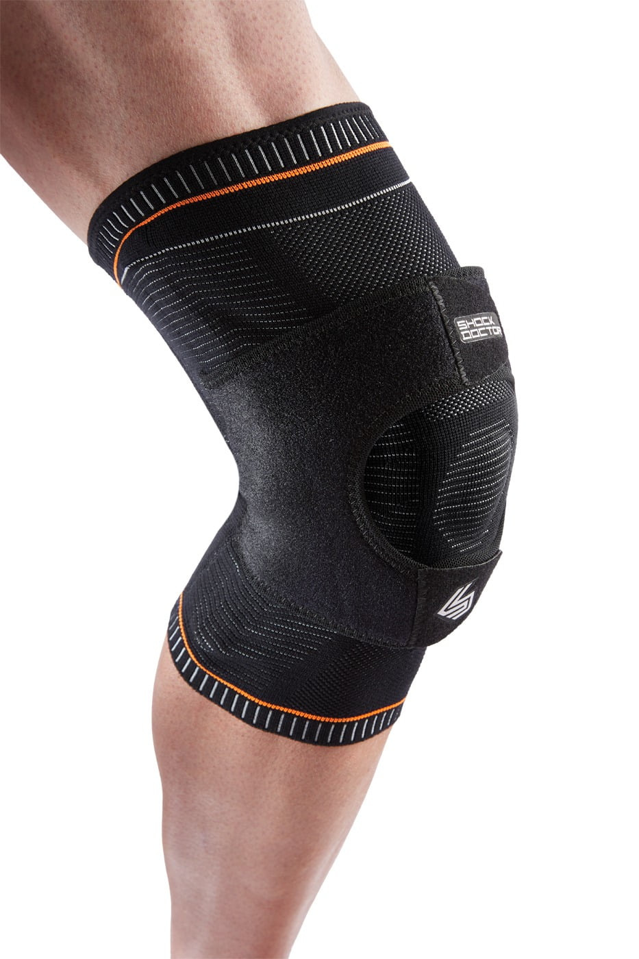 Shock Doctor Ultra Knit Knee Brace w/Dual Wrap & Stays
