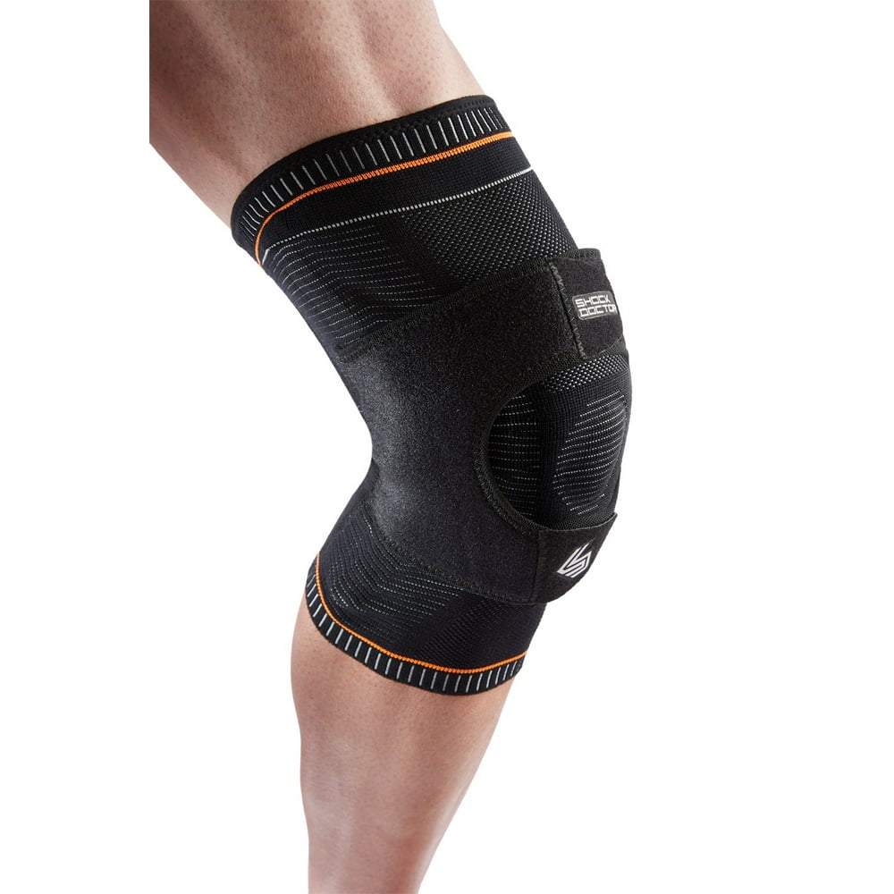 Shock Doctor Ultra Knit Knee Brace w/Dual Wrap & Stays
