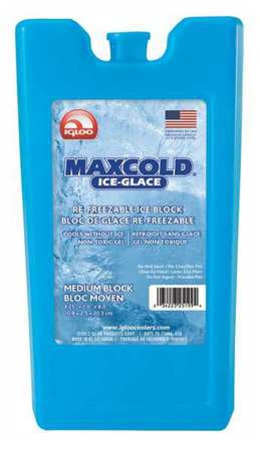 IGLOO 25199 Reusable Ice Block,77/8x15/16x41/4 in.
