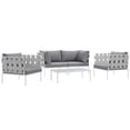 thumbnail image 1 of Modway Harmony 5-Piece Aluminum Outdoor Patio Furniture Sectional, 1 of 8