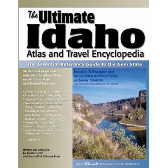 Pre-Owned The Ultimate Idaho Atlas and Travel Encyclopedia: The Essential Reference Guide to the Gem State (Ultimate Guide Books) (Paperback) 1888550155 9781888550153