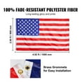 thumbnail image 6 of 20FT Telescoping Flagpole Kit, Heavy Duty Aluminum Alloy Flag Pole, 3 Modes, w/3x5 American Flag & Accessories - Outdoor Ground Display, 6 of 7