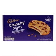 CADBURY Crunchy Melts Chocolate Centre Chocolate Chip Cookies -156 Grams (5.5oz)