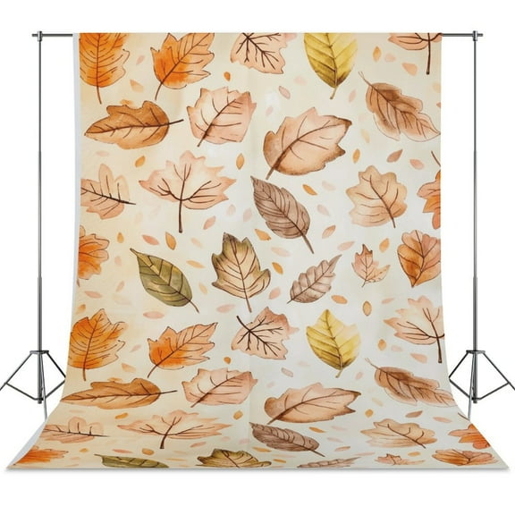 Autumn Harvest Maple Leaves Thanksgiving Backdrops for Photography for Party Backdrop Wedding Backdrop Background Picture