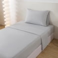 thumbnail image 4 of Mainstays All in One Reversible Comforter and Sheet Set, 5-Piece, Twinxl, Gray Stripe, 4 of 8